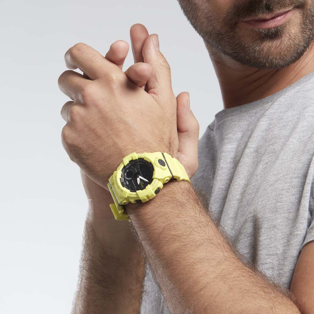 g shock jaune fluo