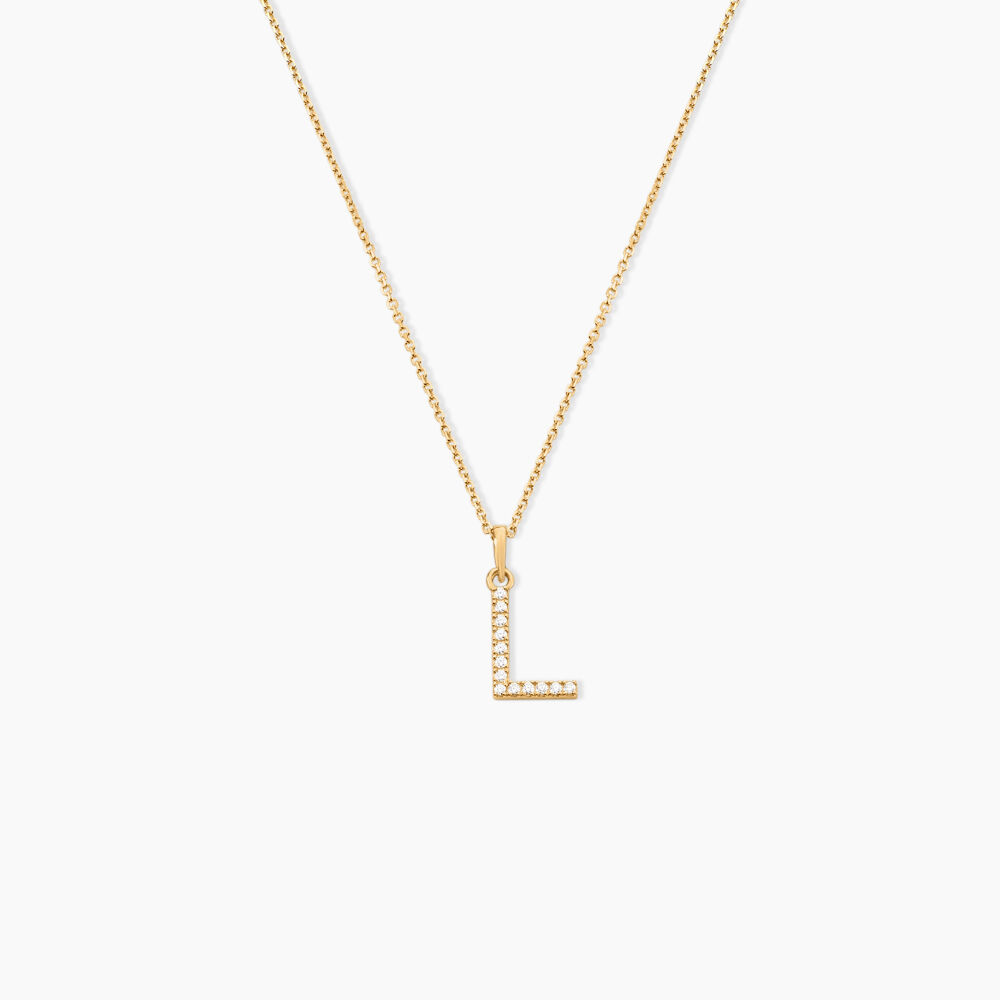 Pendentif Klementine Or Jaune Oxyde De Zirconium - Pendentifs Famille | Marc Orian