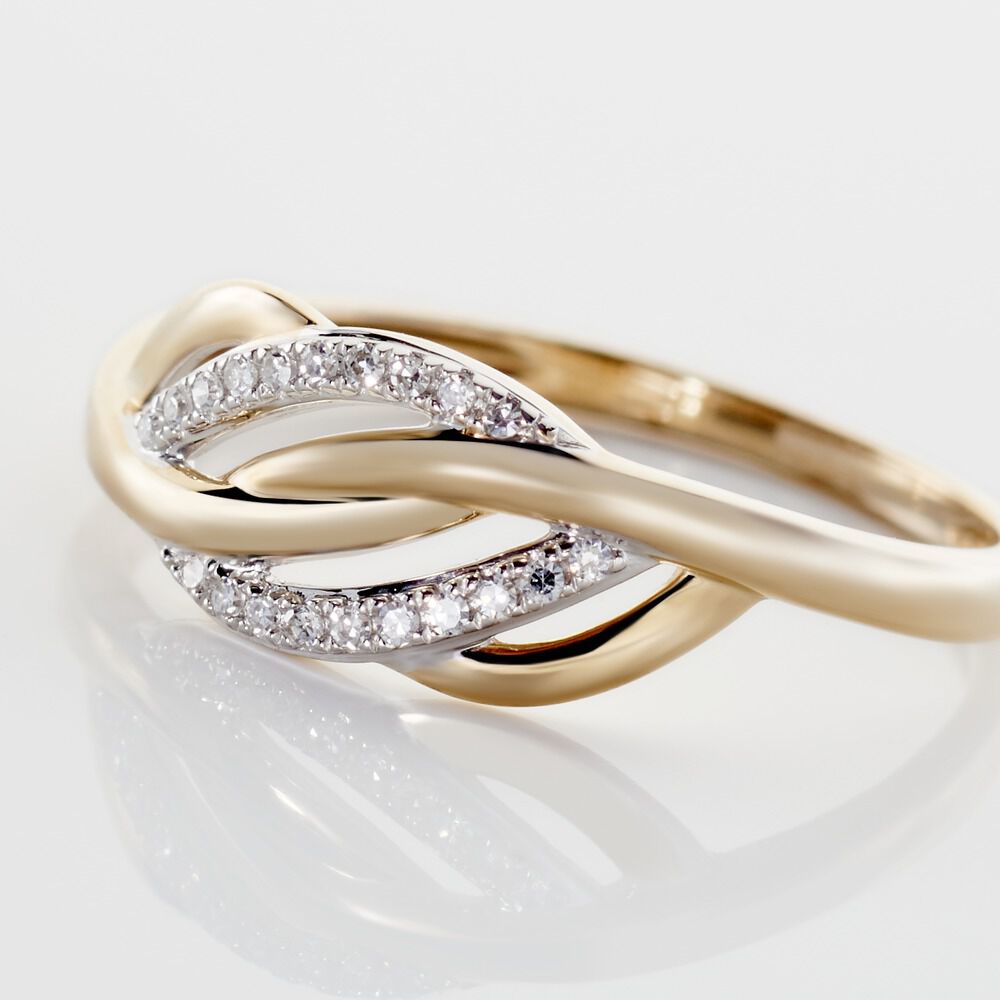 Bague Simounia Or Jaune Diamant - Bagues pierres précieuses Femme | Marc Orian