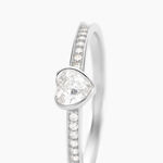 Bague Solitaire Mathylda Argent Blanc Oxyde De Zirconium - Bijoux fantaisie Femme | Marc Orian