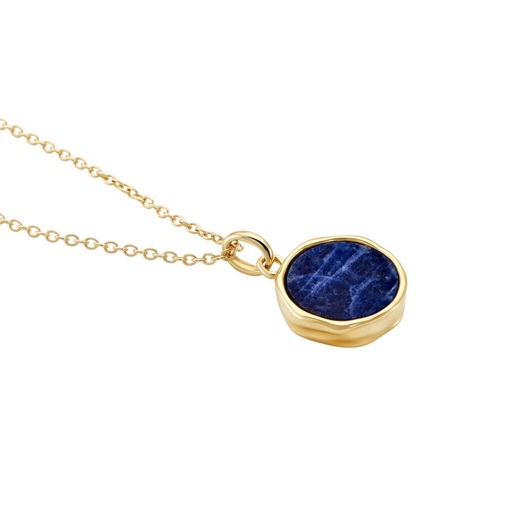 Collier Plaqué Or Neassa Sodalite - Colliers avec pierres Femme | Marc Orian