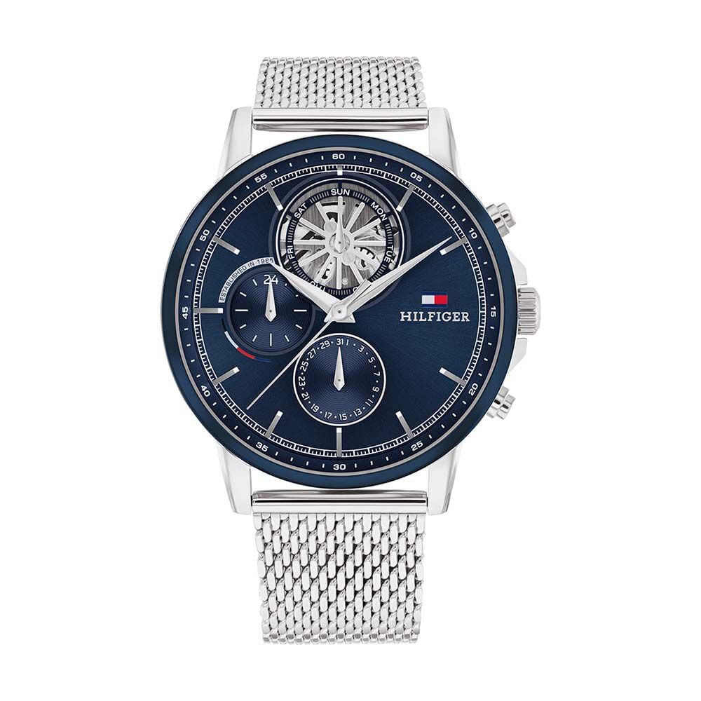 Montre Tommy Hilfiger Stewart Bleu - Fête des pères Homme | Marc Orian