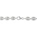 Collier Carrus Maille Grain De Cafe Argent Blanc - Chaines Homme | Marc Orian