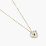 Collier Katriona Or Jaune Topaze Oxyde De Zirconium - Colliers avec pierres Femme | Marc Orian