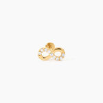 Piercing Erland Or Jaune Oxyde De Zirconium - Piercings Femme | Marc Orian