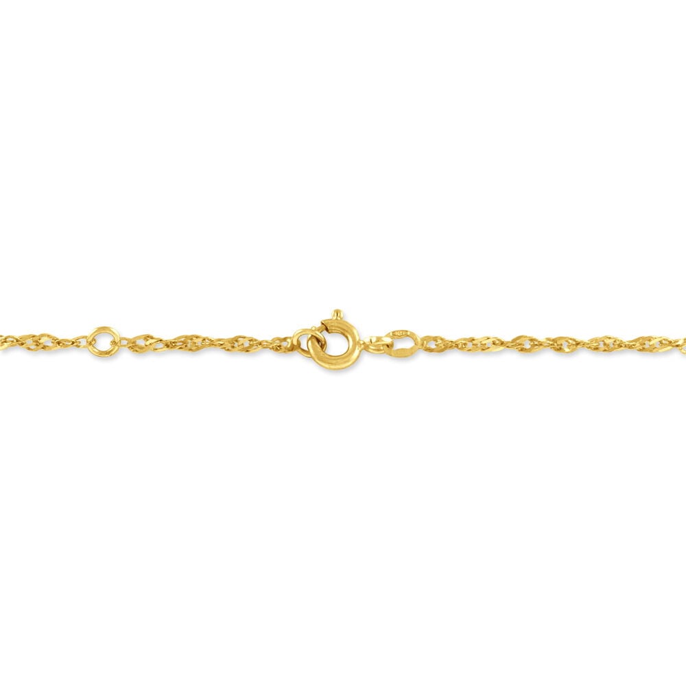 Bracelet Identit&eacute; Ericka Maille Singapour Or Jaune - Gourmettes Enfant | Marc Orian