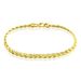 Bracelet Jayna Maille Palmier Or Jaune - Bracelets mailles Femme | Marc Orian