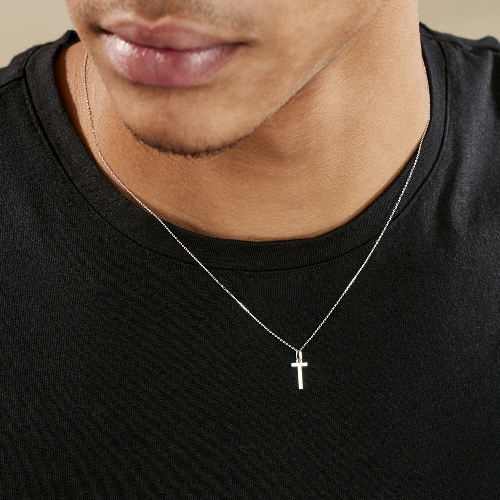 Pendentif Ionia Lettre Or Blanc - Pendentifs Famille | Marc Orian