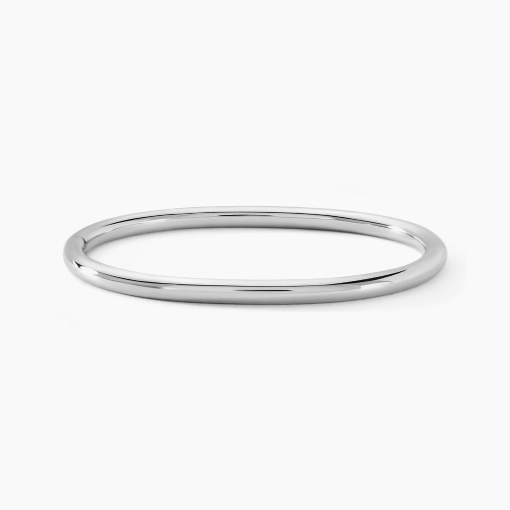 Bracelet Jonc Seville Acier Blanc - Bracelets joncs Femme | Marc Orian