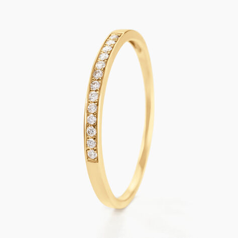 Alliance Rhea Or Jaune Diamant - Alliances avec pierres Femme | Marc Orian