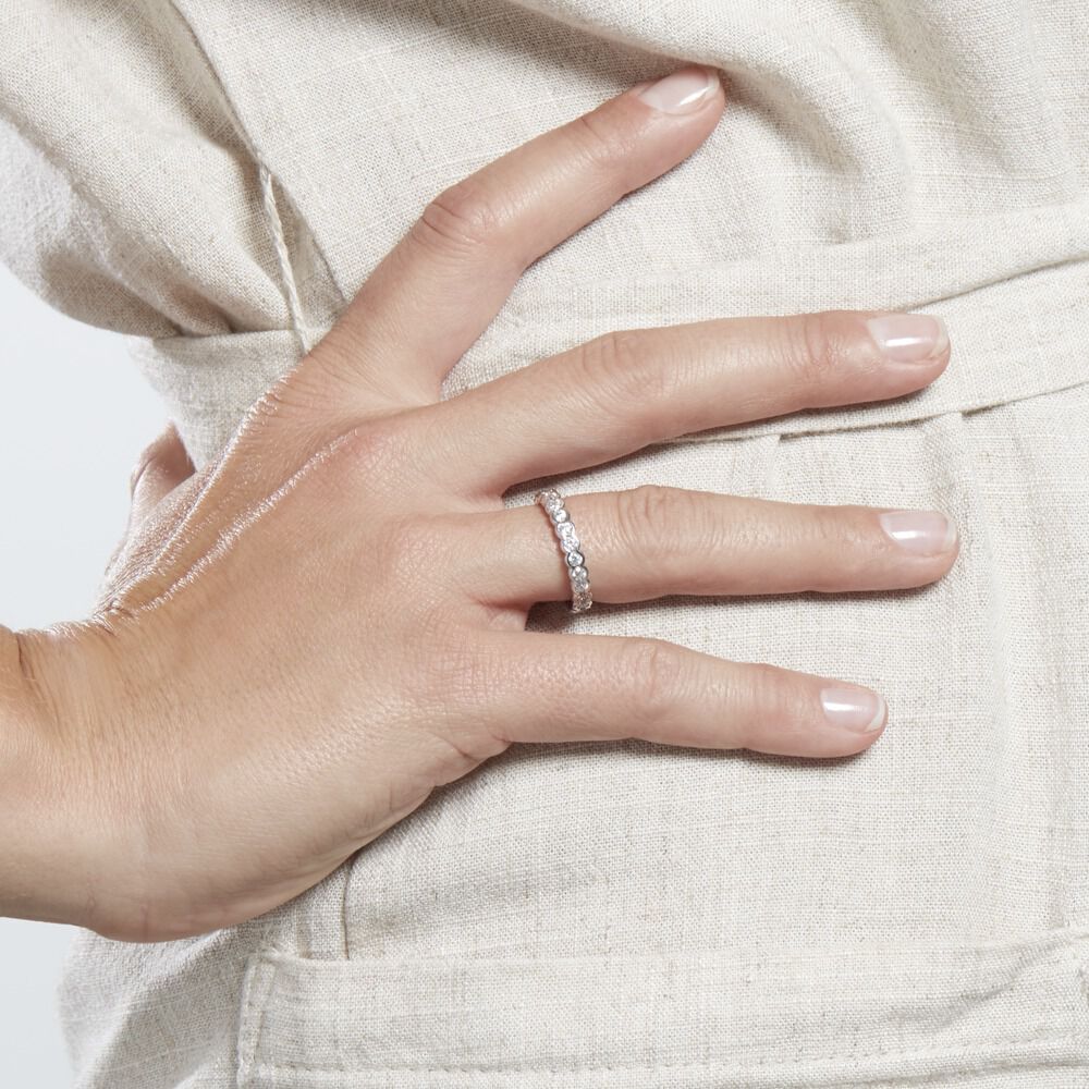 Bague Argent Umbrina Oxydes De Zirconium FADFBZW1U4L Marc