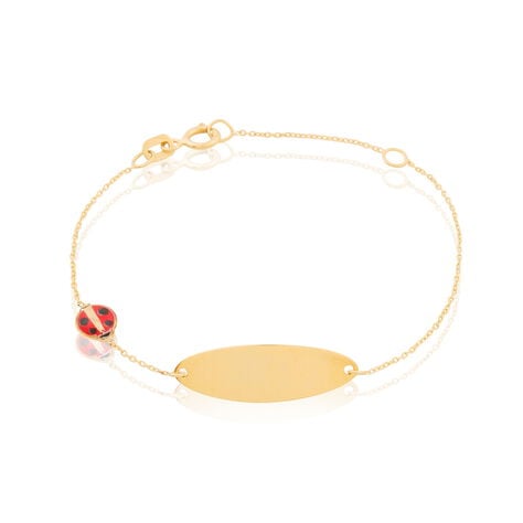 Bracelet Identitée Marcel Or Jaune - Gourmettes Enfant | Marc Orian