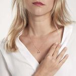 Pendentif Eudocie Coeur Lettre Or Jaune - Pendentifs Femme | Marc Orian