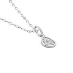 Collier Hiram Argent Blanc Oxyde De Zirconium - Colliers avec pierres Femme | Marc Orian