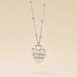 Collier Argent Blanc Laurentin - Colliers fantaisie Femme | Marc Orian