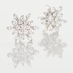 Boucles D'oreilles Puces Effie Argent Blanc Oxyde De Zirconium - Puces Femme | Marc Orian