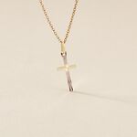 Pendentif Bathilde Croix Striee Or Jaune - Pendentifs Unisex | Marc Orian