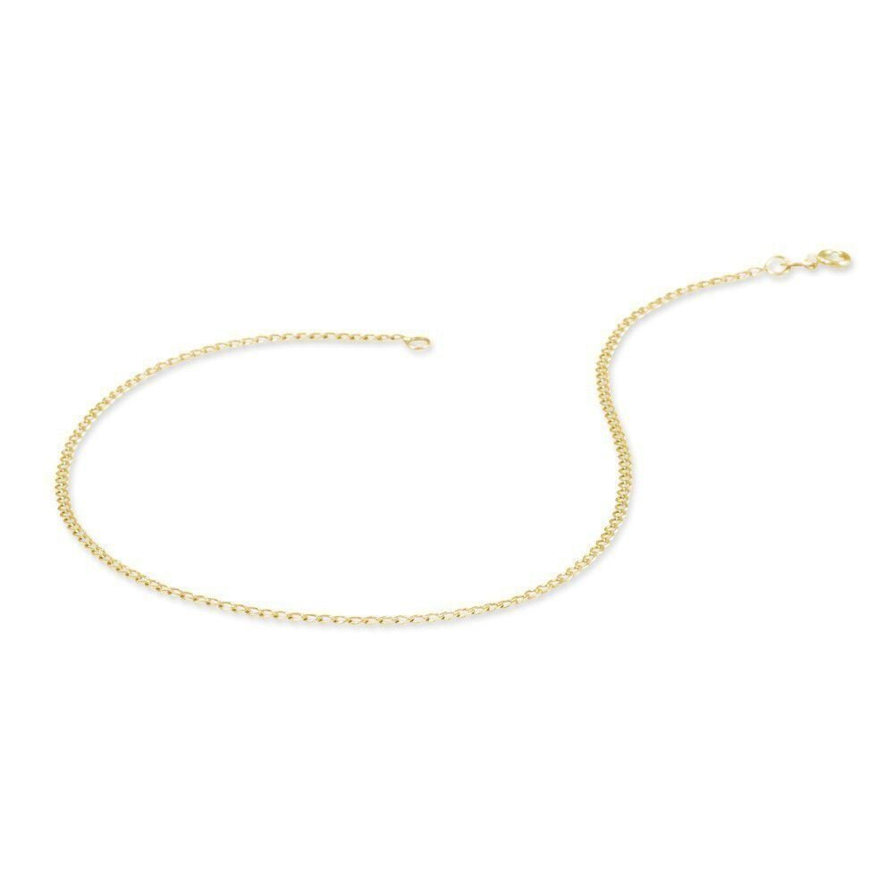 Chaîne De Cheville Maille Gourmette Or Jaune - Chaines de cheville Femme | Marc Orian