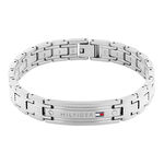 Bracelet Tommy Hilfiger Th-Oxford Acier Blanc - Bracelets cha&icirc;nes Homme | Marc Orian