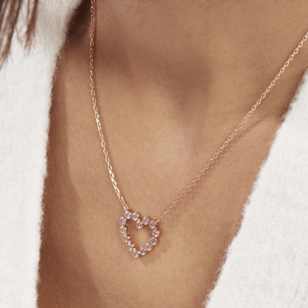 Collier Plaqué Or Jaune Danaë Oxydes De Zirconium - Colliers avec pierres Femme | Marc Orian