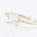 Bague Solitaire Or Jaune Beline Oxyde De Zirconium - Solitaires Femme | Marc Orian