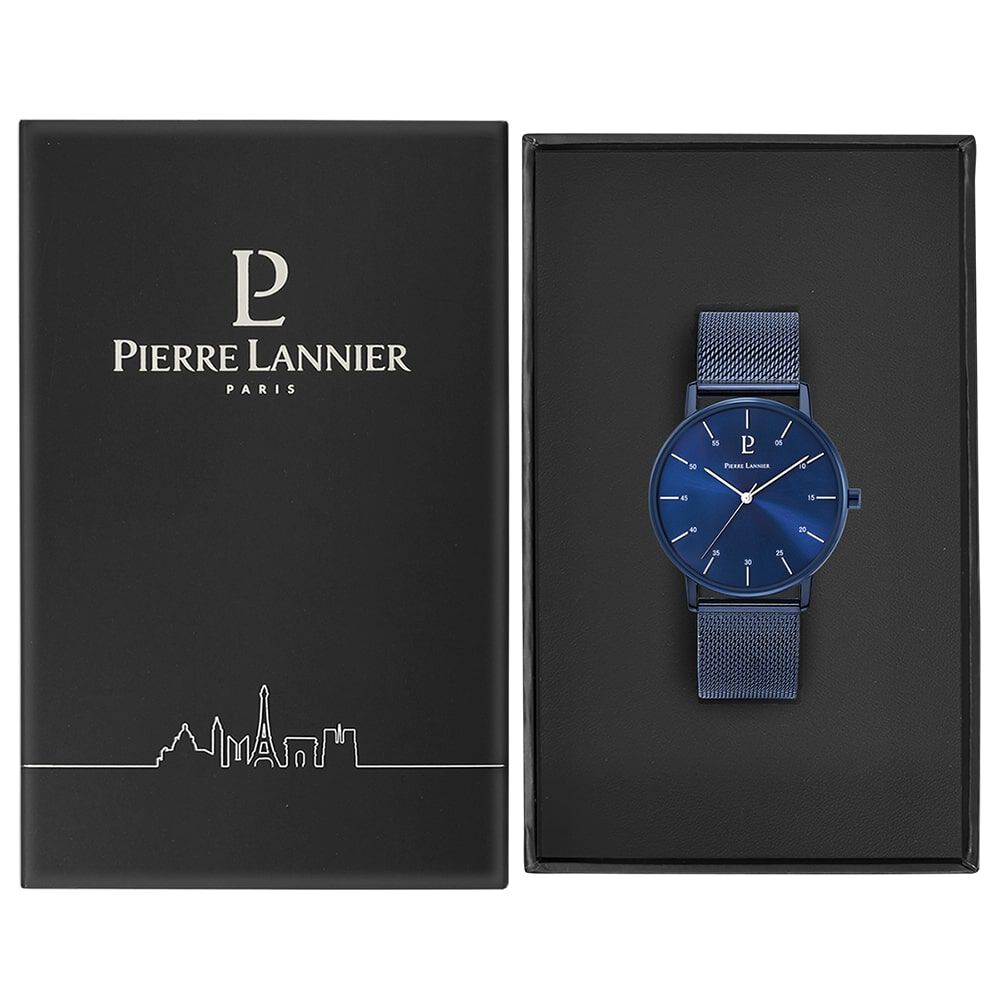 Montre Pierre Lannier Collection Cityline Bleu - Montres &eacute;tanches Homme | Marc Orian