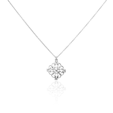 Collier Raelene Argent Blanc - Colliers fantaisie Femme | Marc Orian