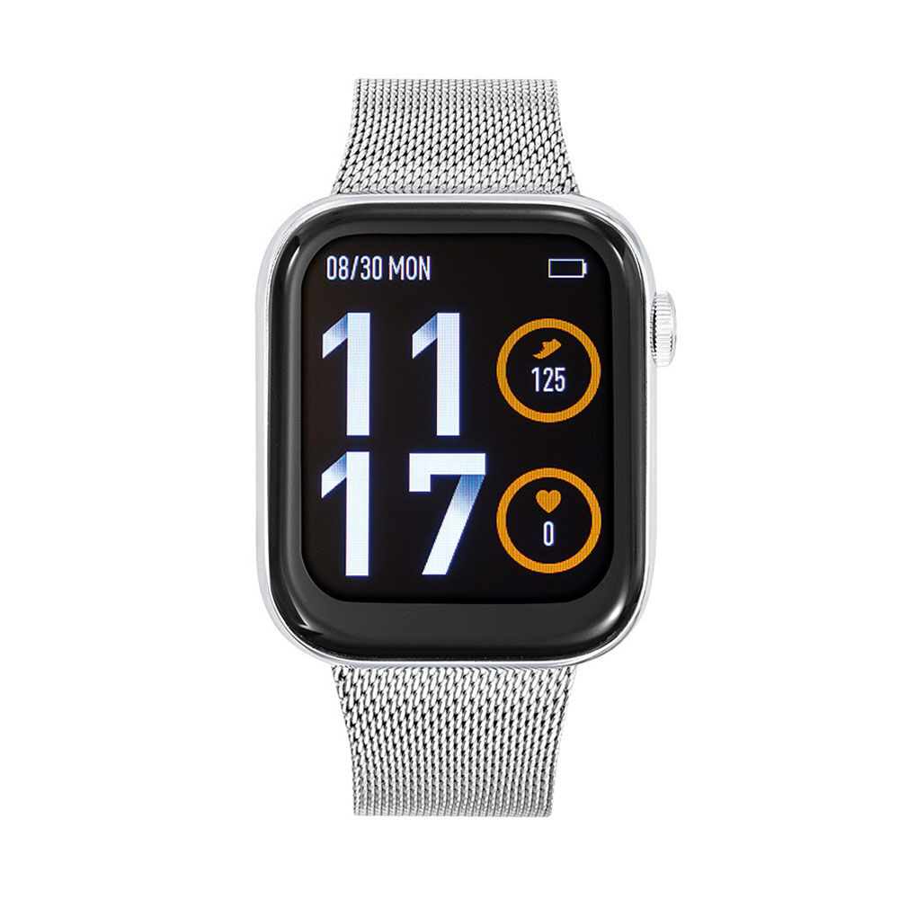 Montre connectée bracelet acier femme store