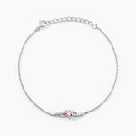 Bracelet Argent Blanc Avalon Oxyde De Zirconium - Bracelets fantaisie Femme | Marc Orian