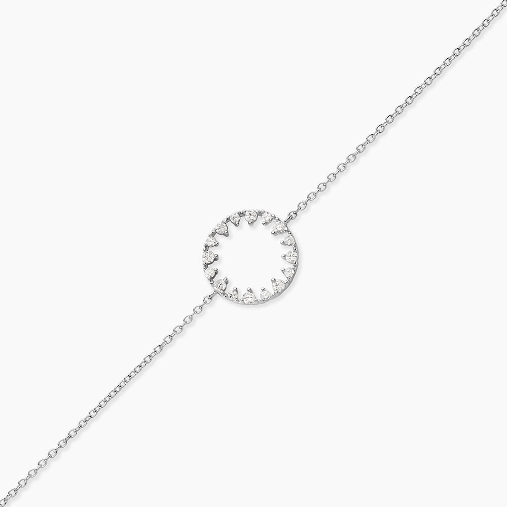 Bracelet Argent Valero Oxydes De Zirconium - Bracelets fantaisie Femme | Marc Orian