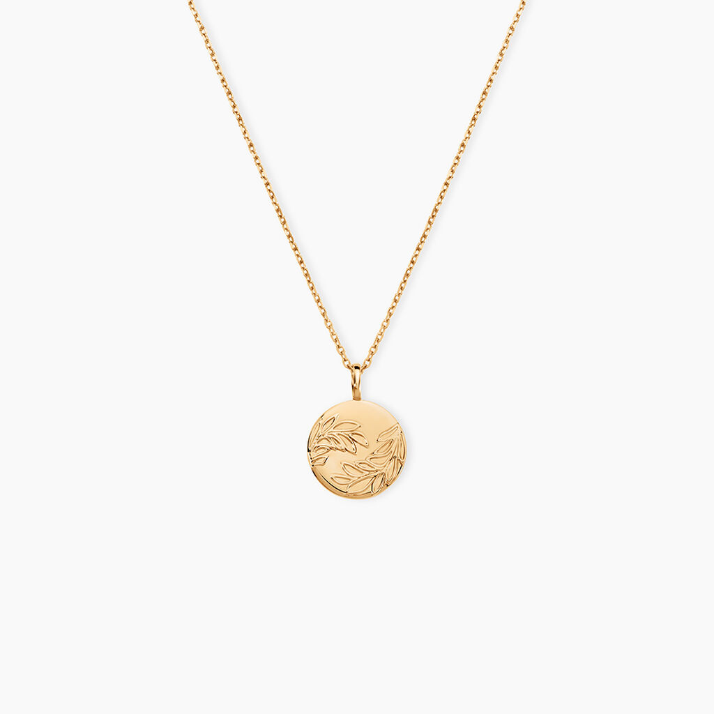 Collier Hanaelle Plaque Or Jaune - Colliers ete Femme | Marc Orian