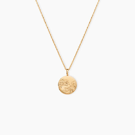 Collier Hanaelle Plaque Or Jaune - Colliers ete Femme | Marc Orian