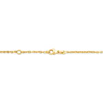 Bracelet Identit&eacute; Gaspardine Maille For&ccedil;at Or Jaune - Gourmettes Enfant | Marc Orian