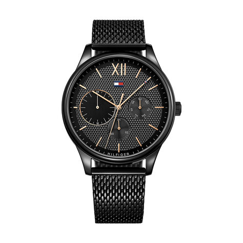 Montre Tommy Hilfiger Damon Noir - Montres &eacute;tanches Homme | Marc Orian