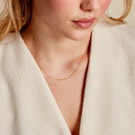 Collier Molly Argent Jaune - Colliers fantaisie Femme | Marc Orian