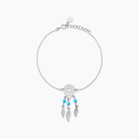 Bracelet Poehei Argent Blanc Cristaux De Swarovski - Bracelets fantaisie Femme | Marc Orian