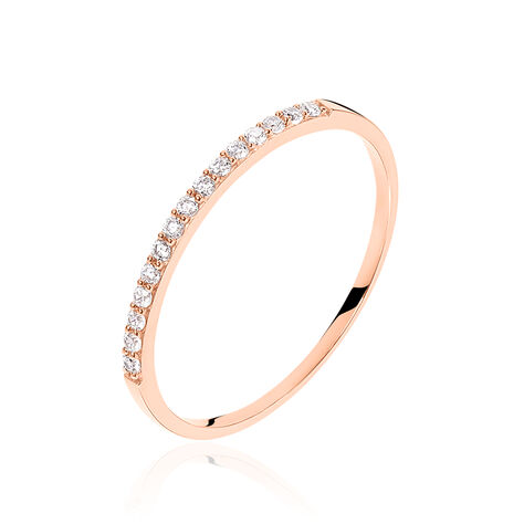 Alliance Klimka Or Rose Oxyde De Zirconium - Alliances Femme | Marc Orian