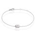 Bracelet Paulienne Argent Blanc Oxyde De Zirconium - Bracelets chaînes Femme | Marc Orian