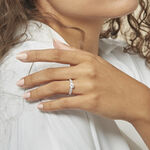 Bague Solitaire Solitea Argent Blanc Oxyde De Zirconium - Bijoux fantaisie Femme | Marc Orian