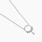 Collier Dhyana Argent Blanc - Colliers fantaisie Femme | Marc Orian