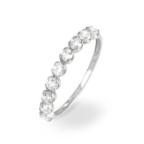 Alliance Marlyatou Or Blanc Oxyde De Zirconium - Alliances Femme | Marc Orian