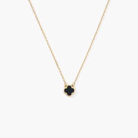 Collier Stellya Or Jaune Onyx - Colliers avec pierres Femme | Marc Orian