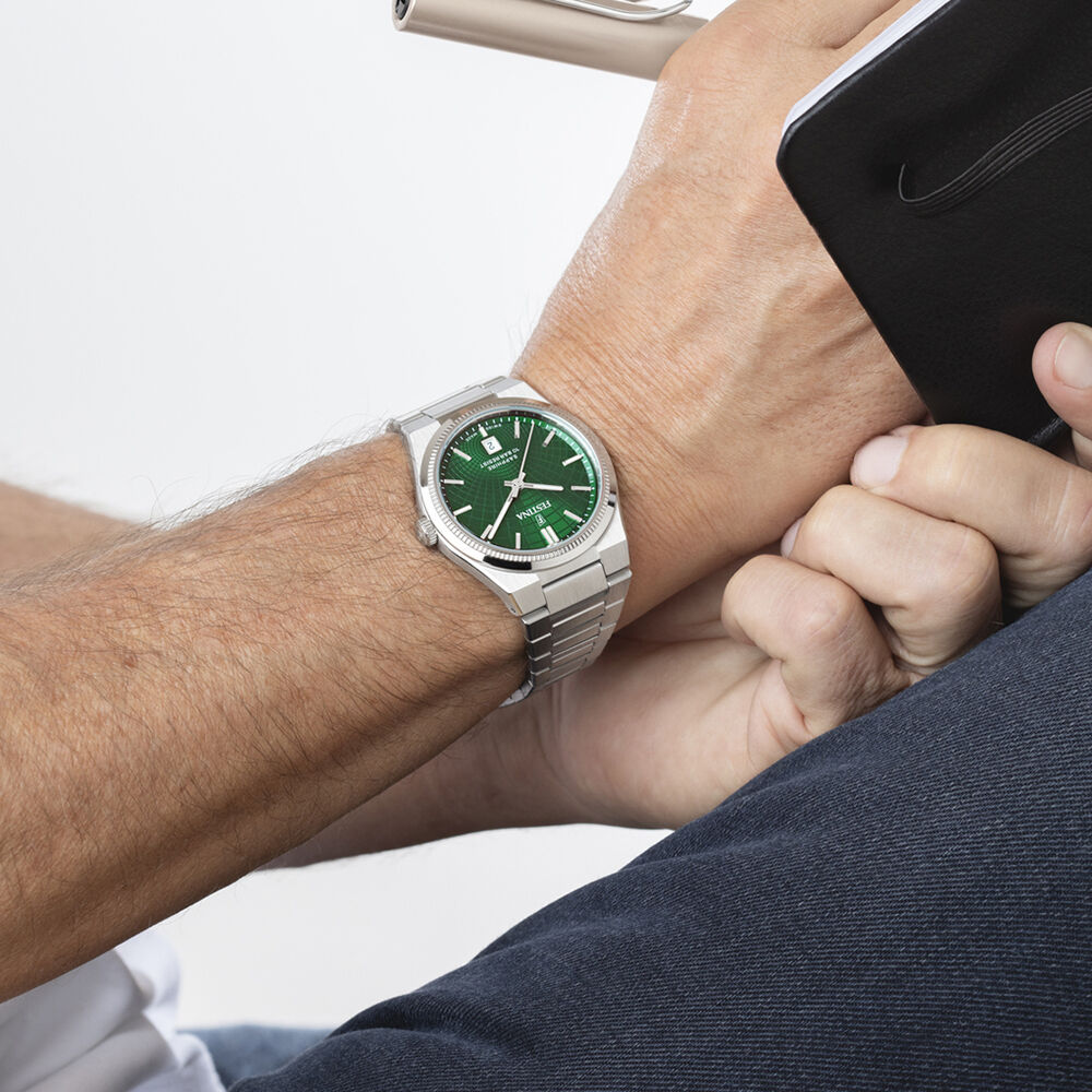 Montre Festina Swiss Made Vert - Montres étanches Homme | Marc Orian