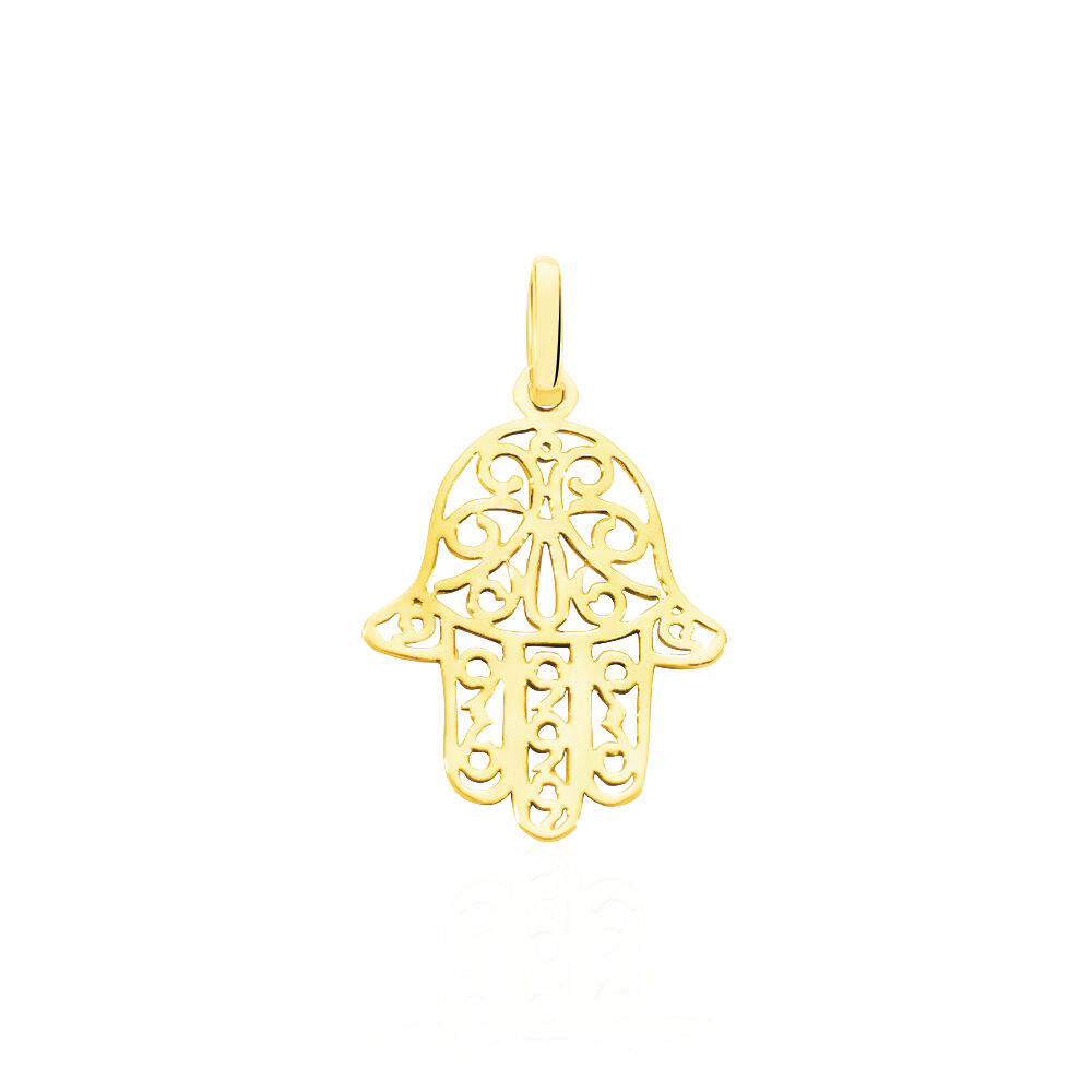 Pendentif Fatima Or Jaune - Pendentifs Famille | Marc Orian