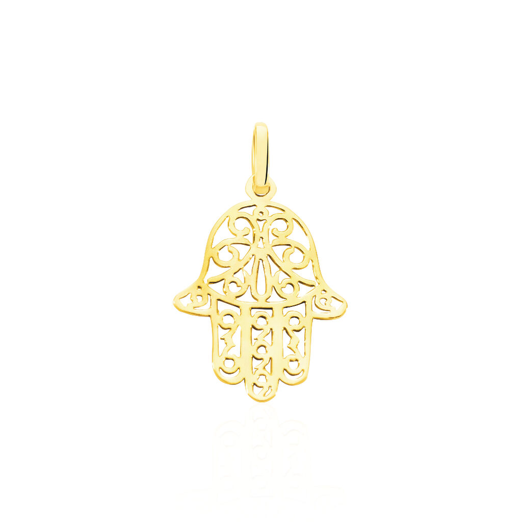 Pendentif Fatima Or Jaune - Pendentifs Famille | Marc Orian