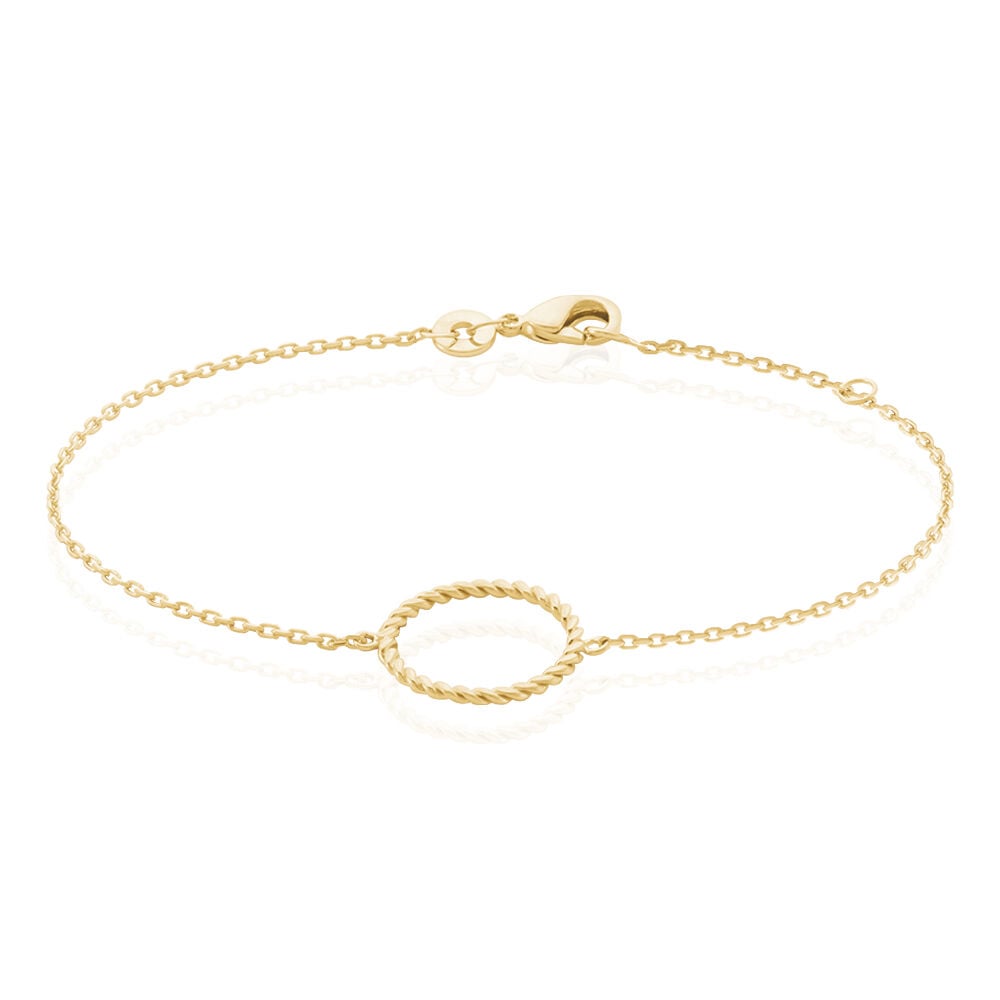 Bracelet Louva Plaqué Or Jaune - Bracelets chaînes Femme | Marc Orian