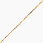 Bracelet Tanka Argent Dor&eacute; A L'Or 750/1000 - Bracelets cha&icirc;nes Femme | Marc Orian