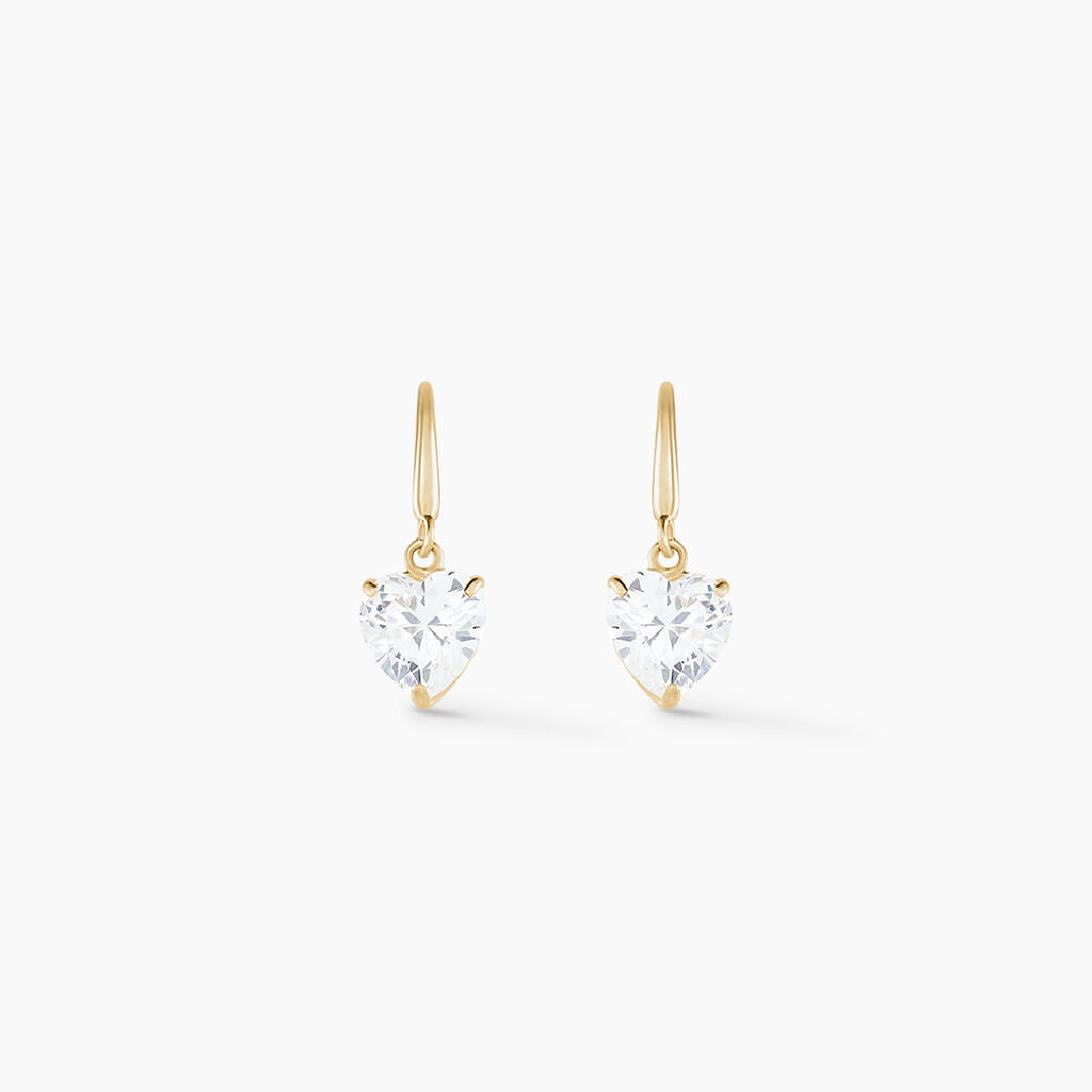 Boucles D'oreilles Djimmy Or Jaune Oxyde - Pendantes Femme | Marc Orian