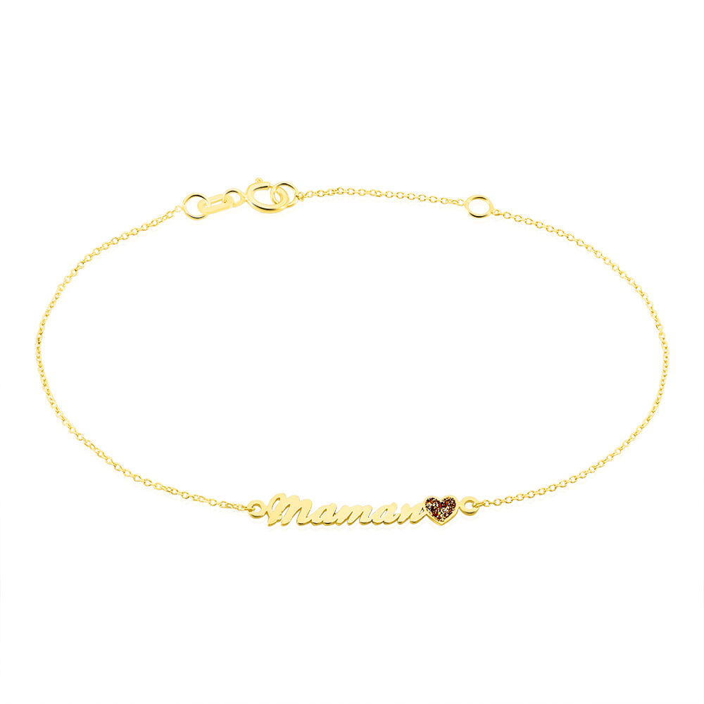 Bracelet Jenna Or Jaune - Bracelets chaînes Femme | Marc Orian
