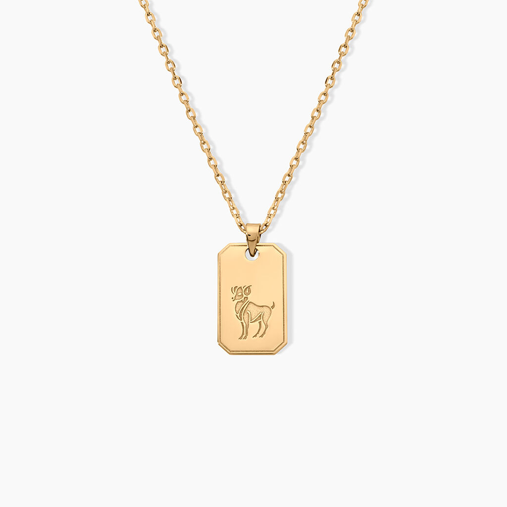 Collier Plaqu&eacute; Or Quintien - Colliers ete Homme | Marc Orian